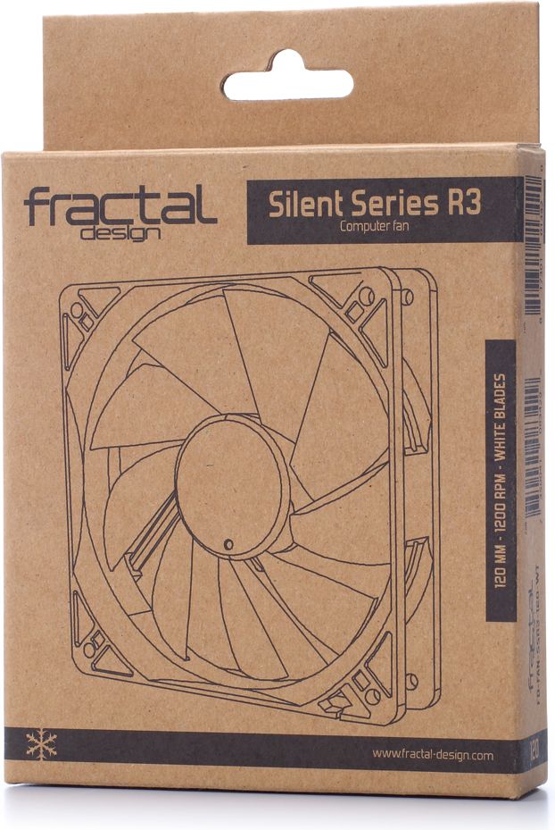 фото Вентилятор Fractal Design Silent Series R3 120 (FD-FAN-SSR3-120-WT)