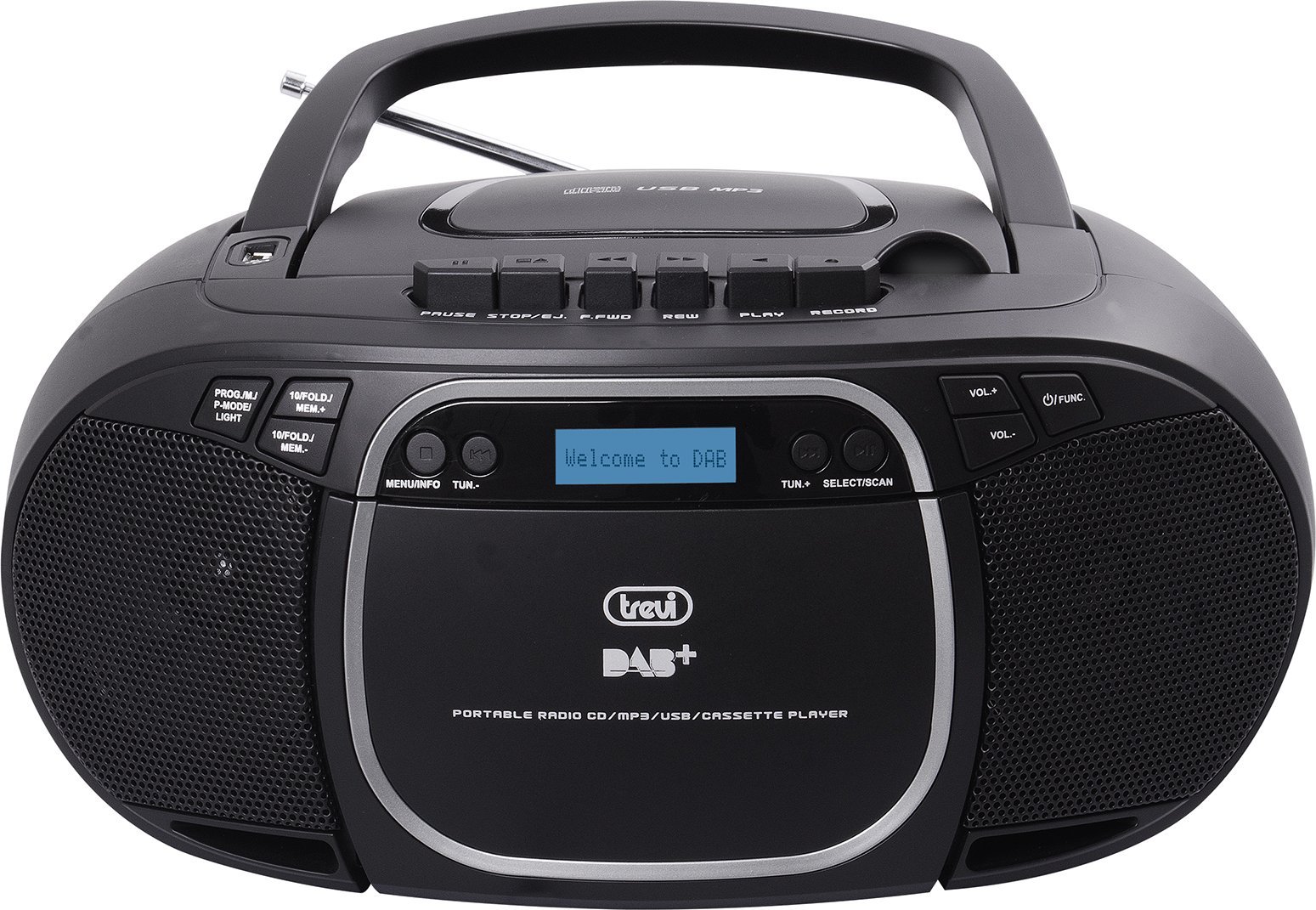 фото Радіоприймач Trevi CMP576 Black