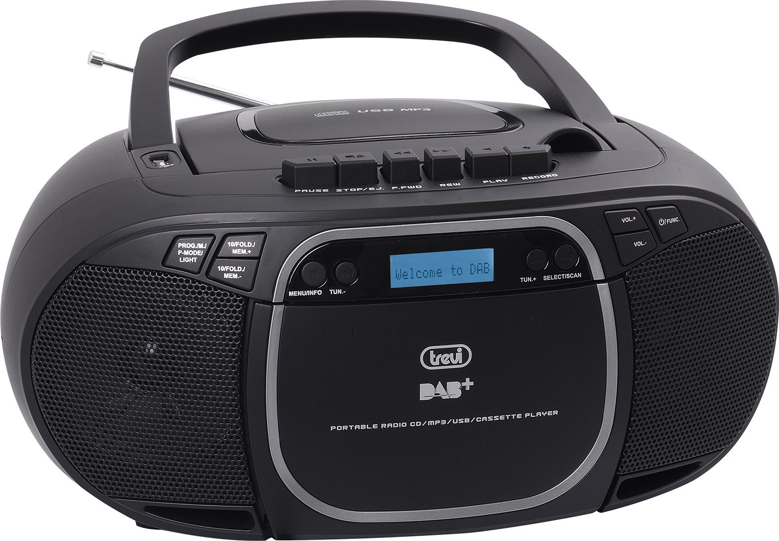 фото Радіоприймач Trevi CMP576 Black