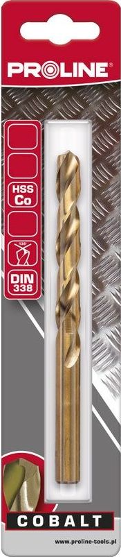 Wiertło Pro-Line WIERTŁO DO MET HSS-CO DIN338 SZLIF.9.5MM SZT.1 BLIST PROLINE