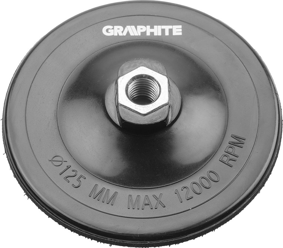 Graphite Tarcza elastyczna (Tarcza elastyczna z rzepem 125 mm x M14)