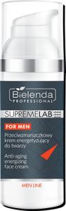 Bielenda SupremeLab Men Line przeciwzmarszczkowy energetyzujący krem do twarzy 50 ml