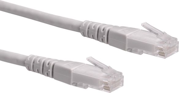 Roline PatchCord, Cat6, UTP, 1m, szary (21.15.0931)