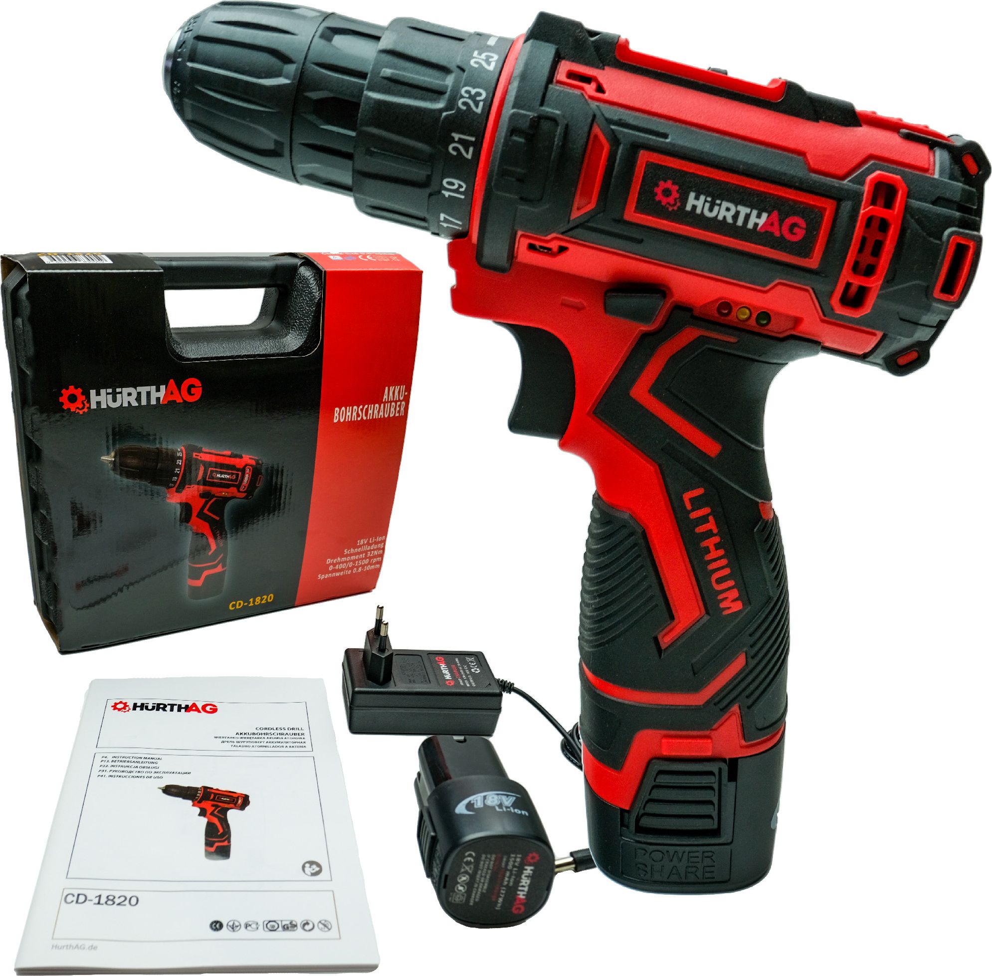 фото Шурупокрут HurthAG CD-1820