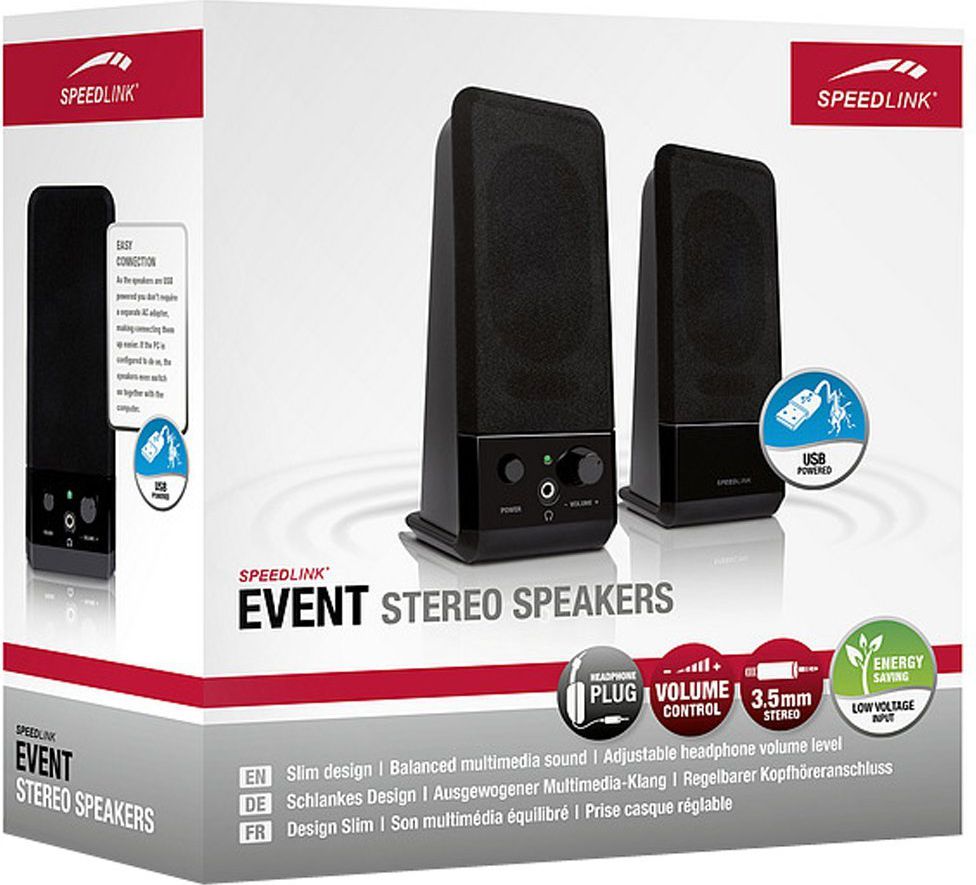 фото Мультимедійна акустика Speed-Link Event SL-8004 (SL-8004-BK)