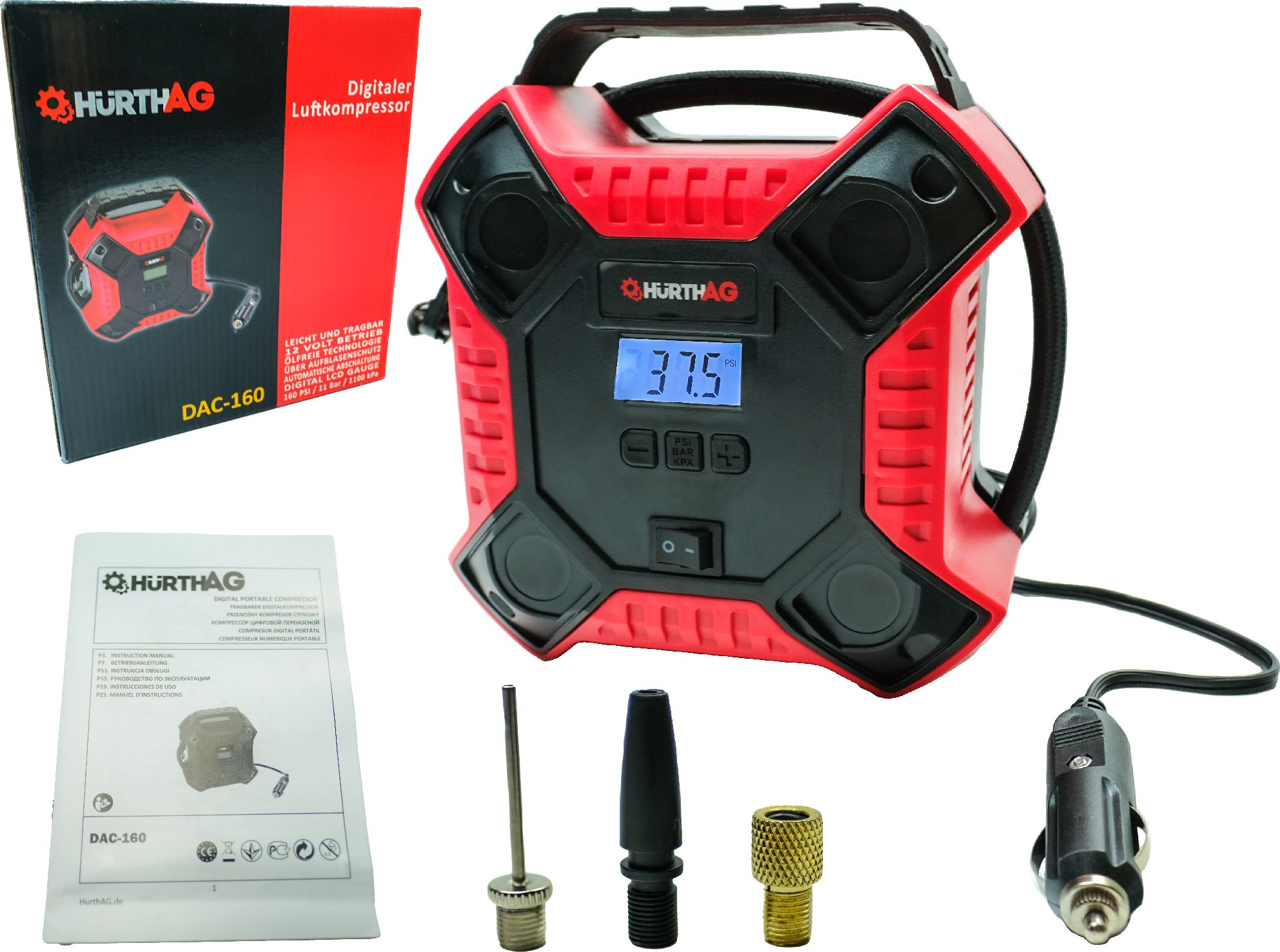 фото Автомобільний компресор (електричний) HurthAG DAC-160