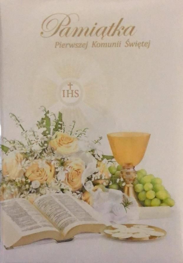 Panorama Książeczka brokat A5 Komunia wzór nr 019