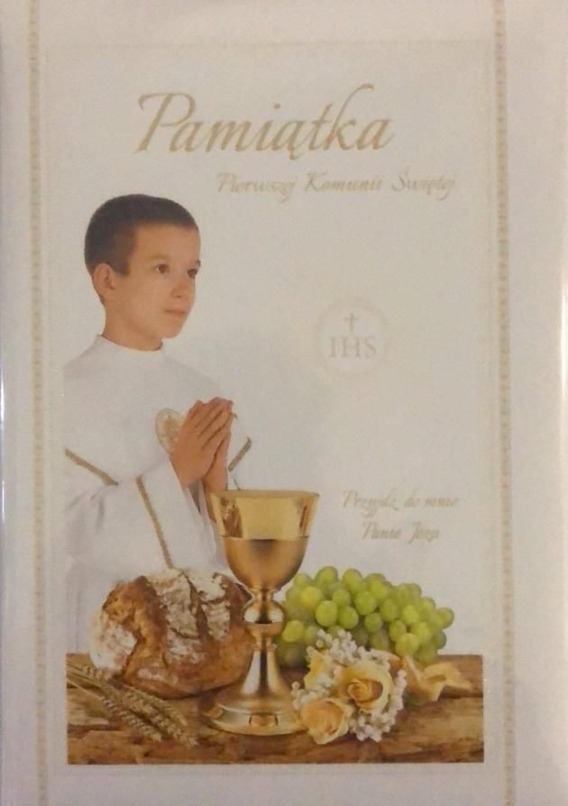Panorama Książeczka brokat A5 Komunia wzór nr 014