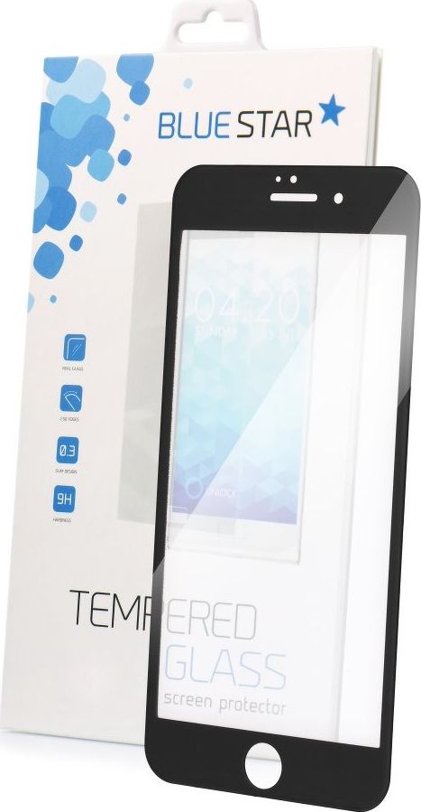 Partner Tele.com Szkło hartowane Blue Star 5D - do iPhone 6/6S 4,7 (full glue) czarny