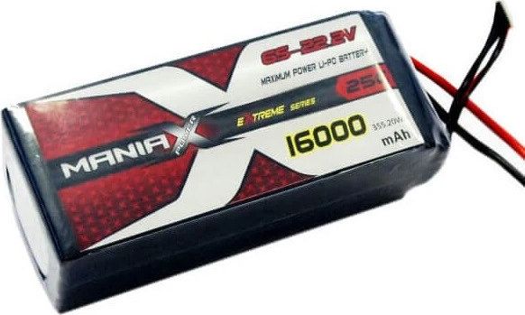 ManiaX 16000mAh 22.2V 25C Multi-Rotor ManiaX