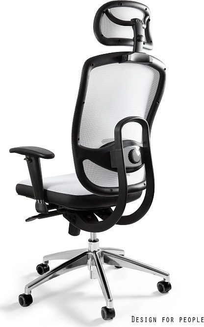 фото Офісне крісло Unique VIP White