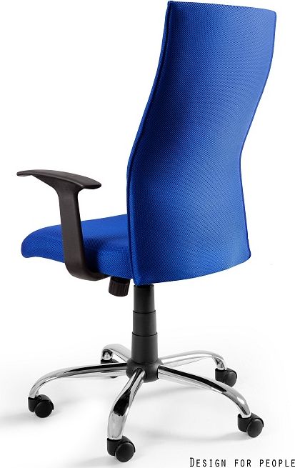 фото Офісне крісло Unique Black on Black Blue