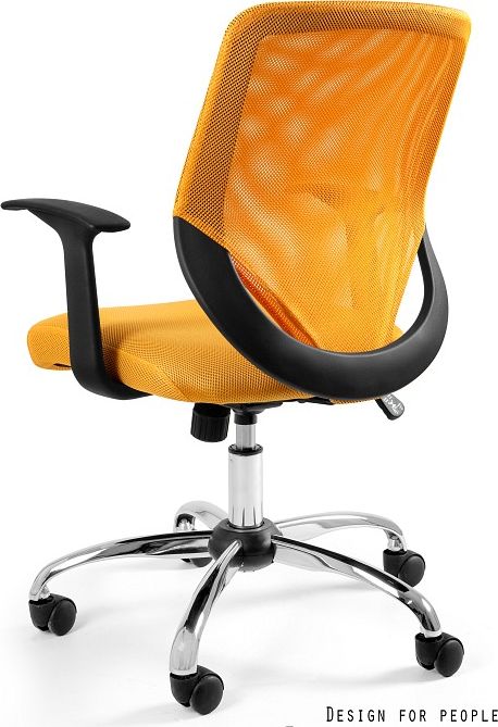 фото Офісне крісло Unique Mobi Yellow