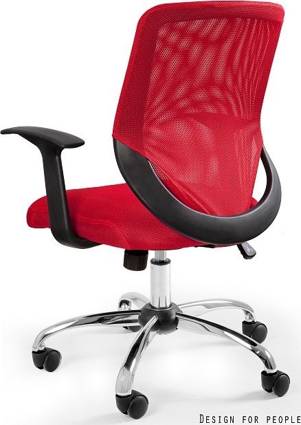 фото Офісне крісло Unique Mobi Red