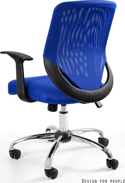 фото Офісне крісло Unique Mobi Blue