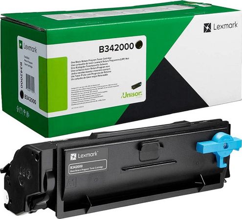 Toner Lexmark B342000 Black Oryginał  (B342000)