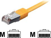 Equip Patchcord, S/FTP, Cat6a, 5m, żółty (605664)