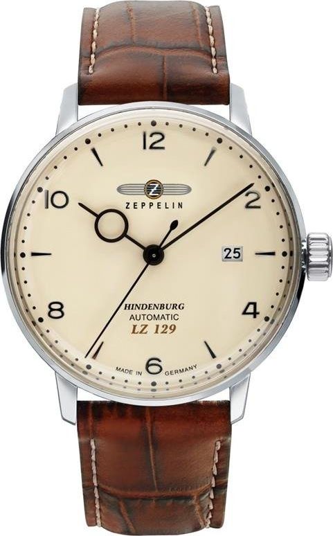 Zegarek Zeppelin męski LZ129 Hindenburg 8062-5 Automatik beżowy