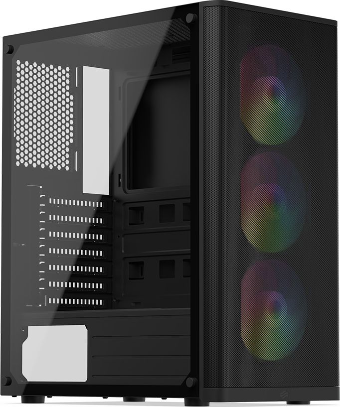 фото Корпус SilentiumPC Ventum VT2 EVO TG ARGB Black (SPC291)