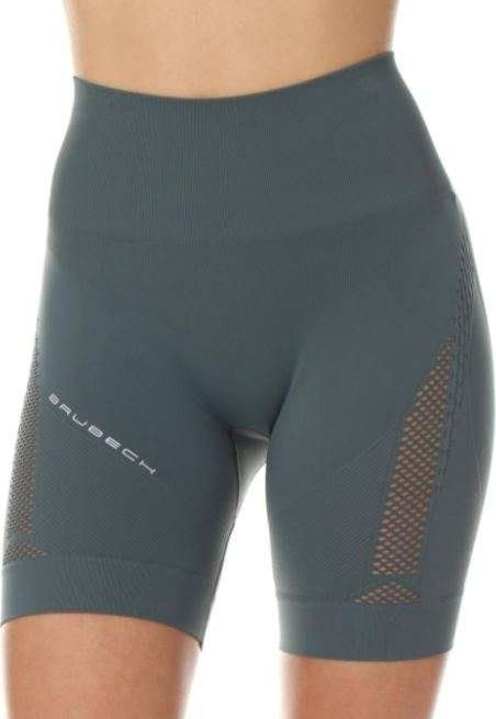 Brubeck LB10440 Legginsy damskie GYM z krótką nogawką zielony M