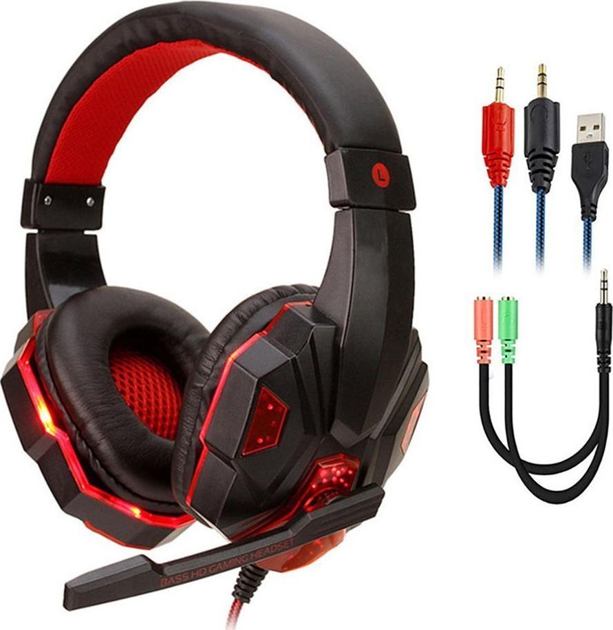 фото Навушники з мікрофоном Speed Spider OS-830MV Black