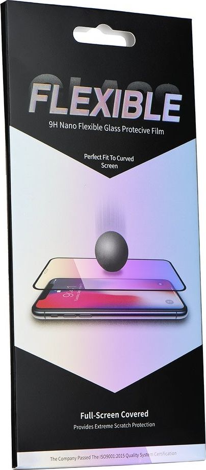 Partner Tele.com Szkło hartowane Flexible Nano Glass 5D Full Glue - do Samsung Galaxy A50 czarny