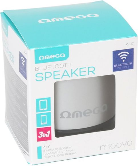 фото Портативна колонка Omega OG47 Silver