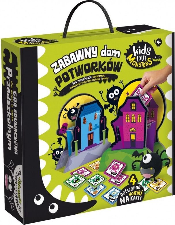 Lisciani Gra edukacyjna Zabawny dom potworków