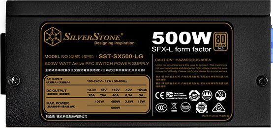 фото Блок живлення SilverStone SST-SX500-LG