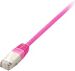Equip Patchcord, Cat.6, S/FTP, PIMF, 50cm, różowy (605587)