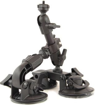 фото Настільний штатив Delkin Fat Gecko Suction Cup 3-Arm (DDMNT-TRIPLE)