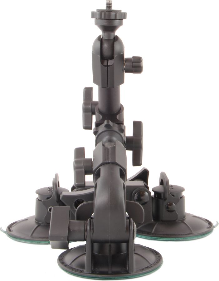 фото Настільний штатив Delkin Fat Gecko Suction Cup 3-Arm (DDMNT-TRIPLE)