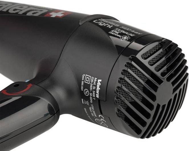 фото Фен Valera Swiss Light 5400 Fold-Away Ionic Tourmaline Black (SL5400T)