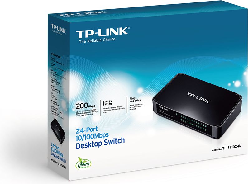 фото Комутатор некерований TP-Link TL-SF1024M