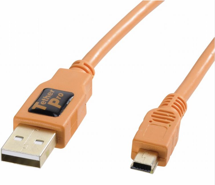 Tether Tools USB-A - 4.6 m Pomarańczowy (CU5451)