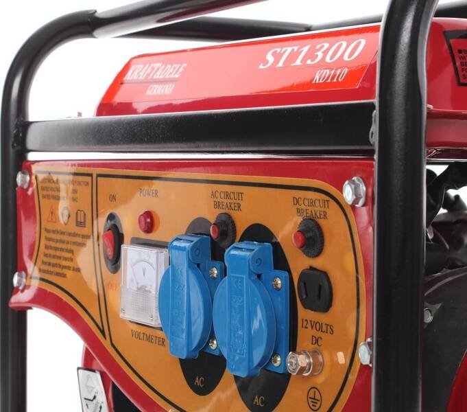 фото Бензиновий генератор Kraft&Dele KD110