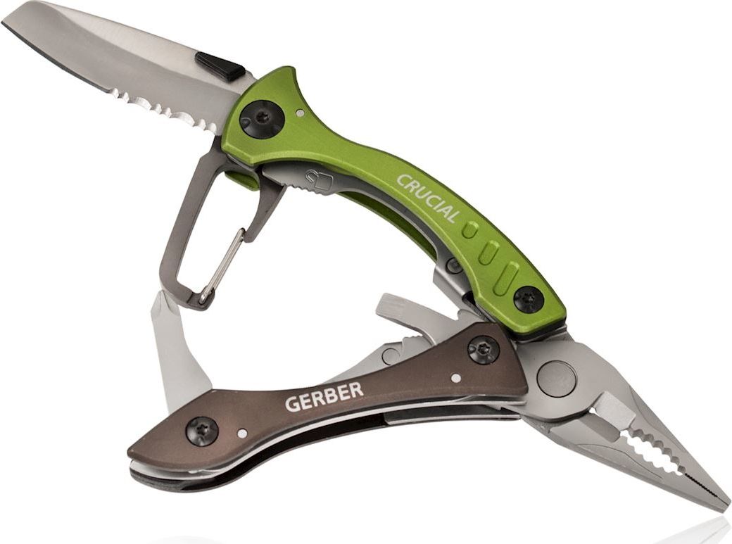 Gerber Multitool Crucial zielono-brązowy
