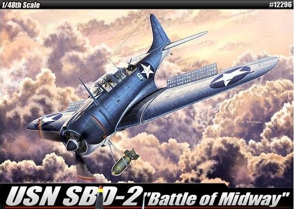 Academy Model do sklejania USN SBD-2 Midway