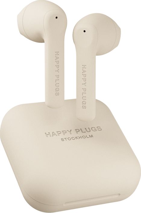 фото Наушники TWS Happy Plugs Air 1 Go TWS Cream