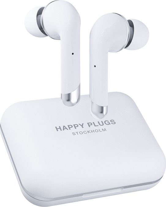 фото Навушники TWS Happy Plugs Air 1 Plus White (001920690000)
