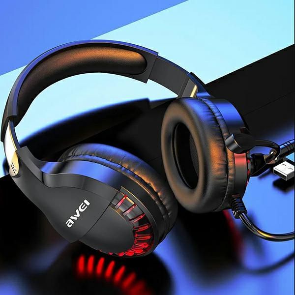 фото Навушники з мікрофоном Awei ES-770i Red (AWEI062BLK)