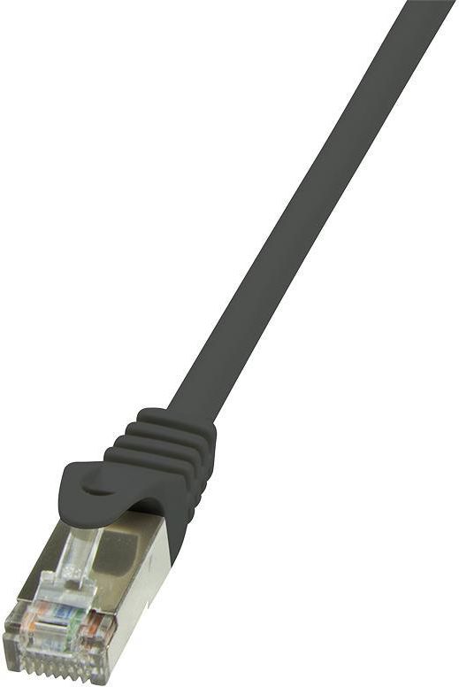 LogiLink Patchcord CAT 6 F/UTP EconLine 2m, Czarny (CP2053S)