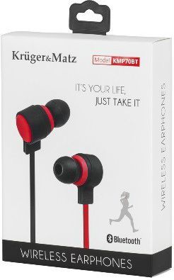 фото Навушники з мікрофоном Kruger&Matz KMP70BT