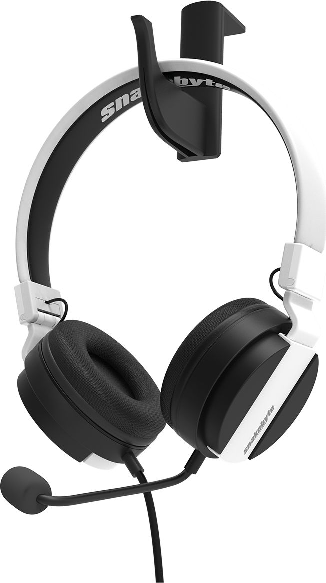 фото Навушники з мікрофоном Snakebyte Head Set 5 White