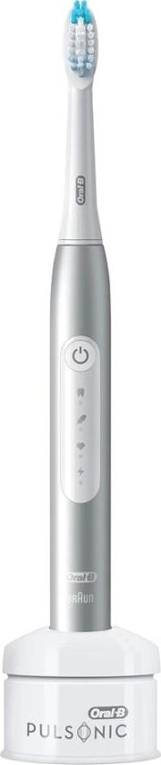 фото Електрична зубна щітка Oral-B Pulsonic Slim Luxe 4000 Silver