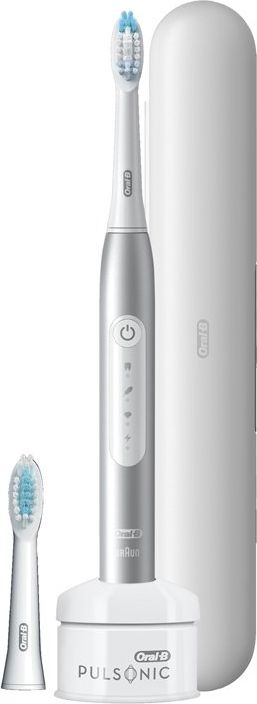 фото Електрична зубна щітка Oral-B Pulsonic Slim Luxe 4500 Travel Platinum