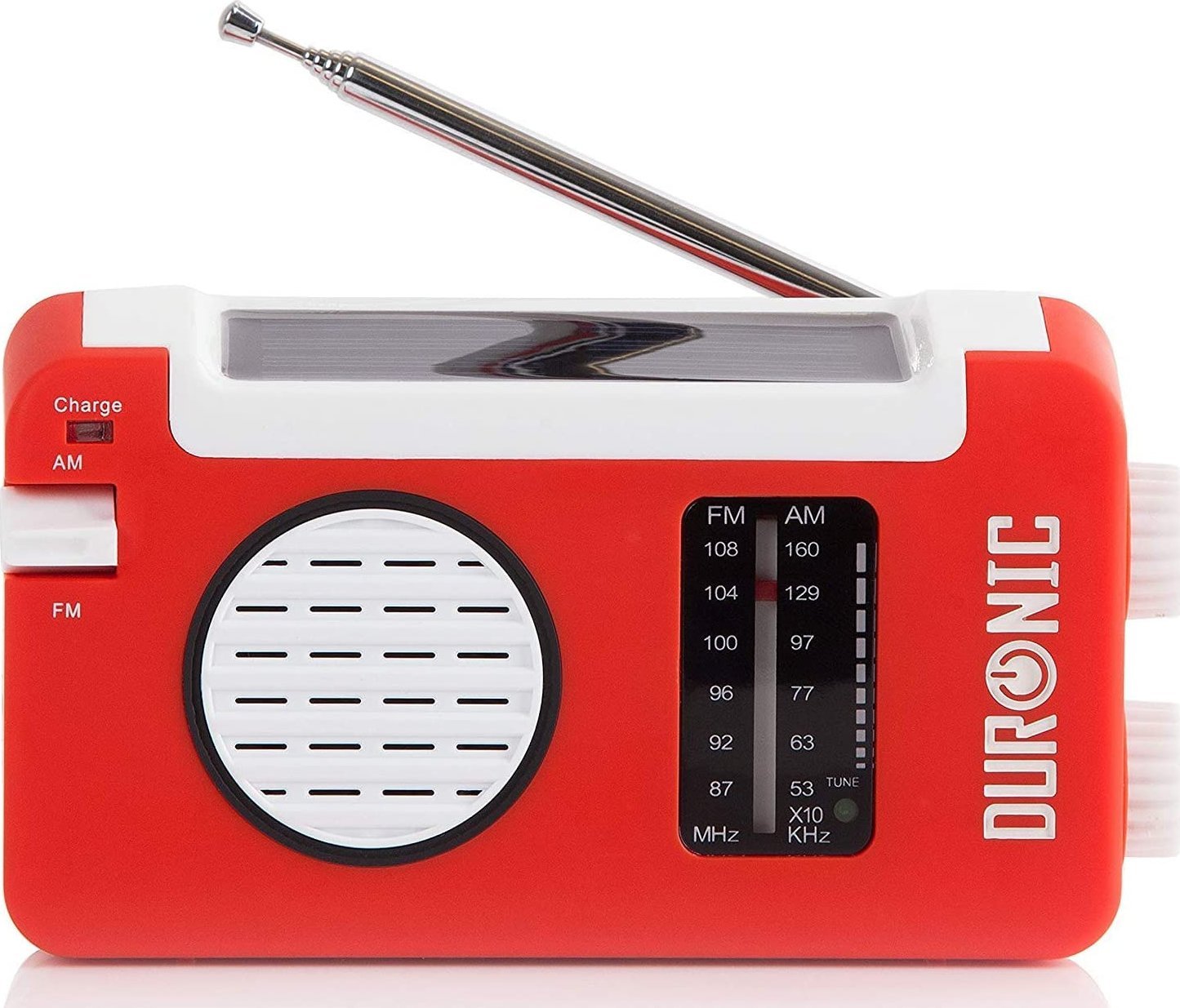 фото Радіоприймач Duronic Hybrid Red