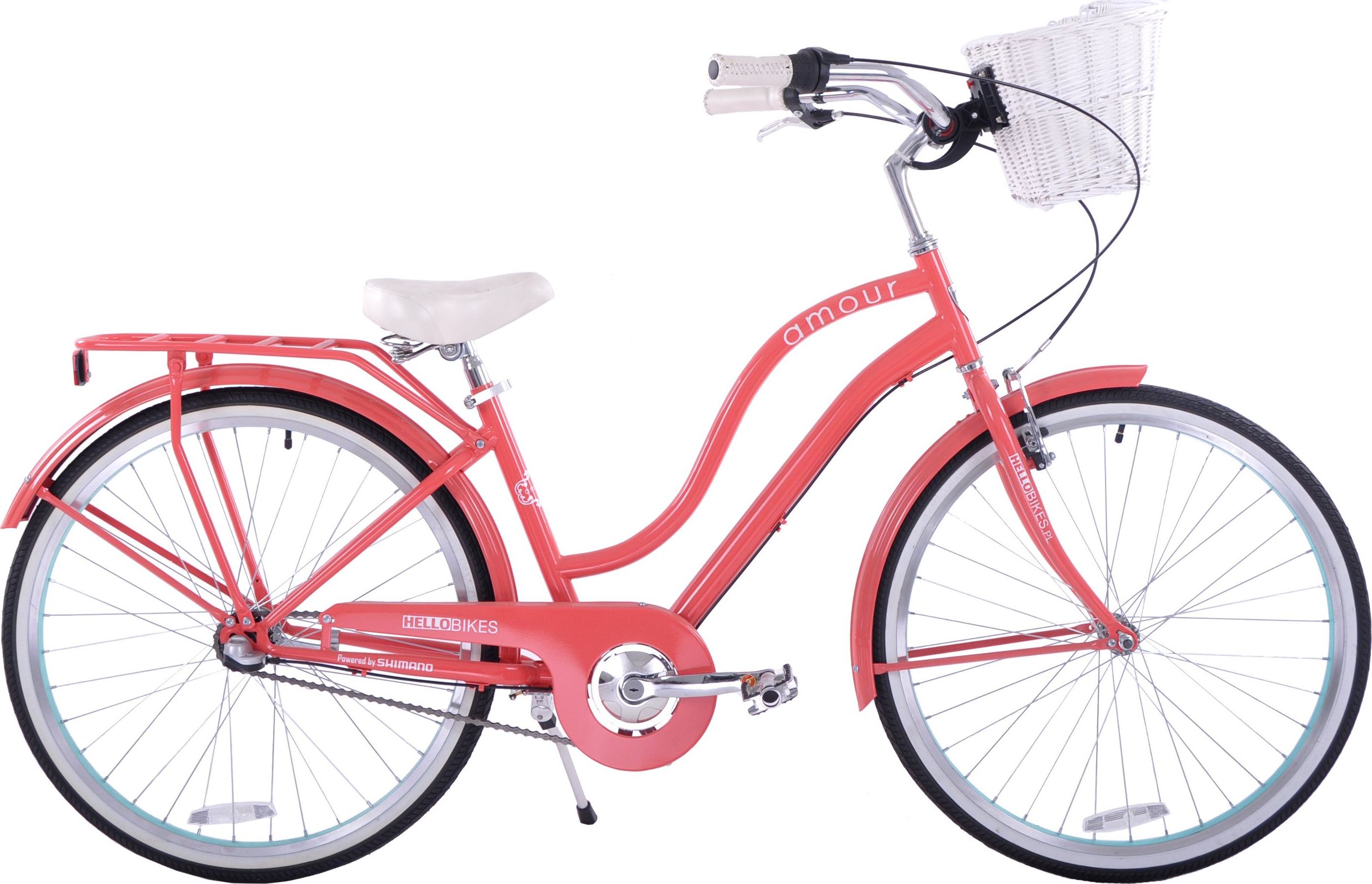 фото Велосипед міський Hello Bikes 26 Amour 3S Pink
