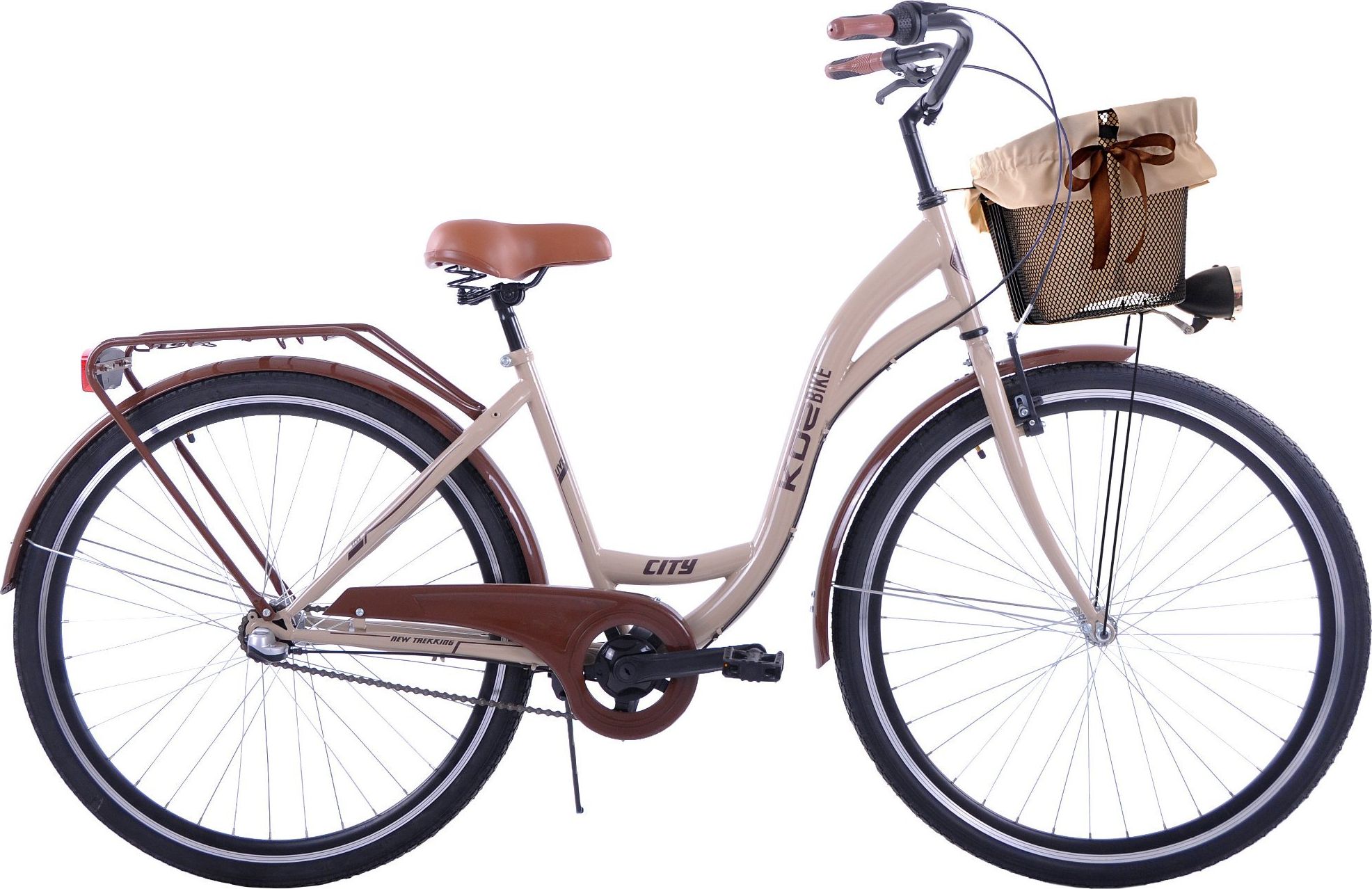 фото Велосипед міський Kozbike K29 28 3spd Beige/Brown