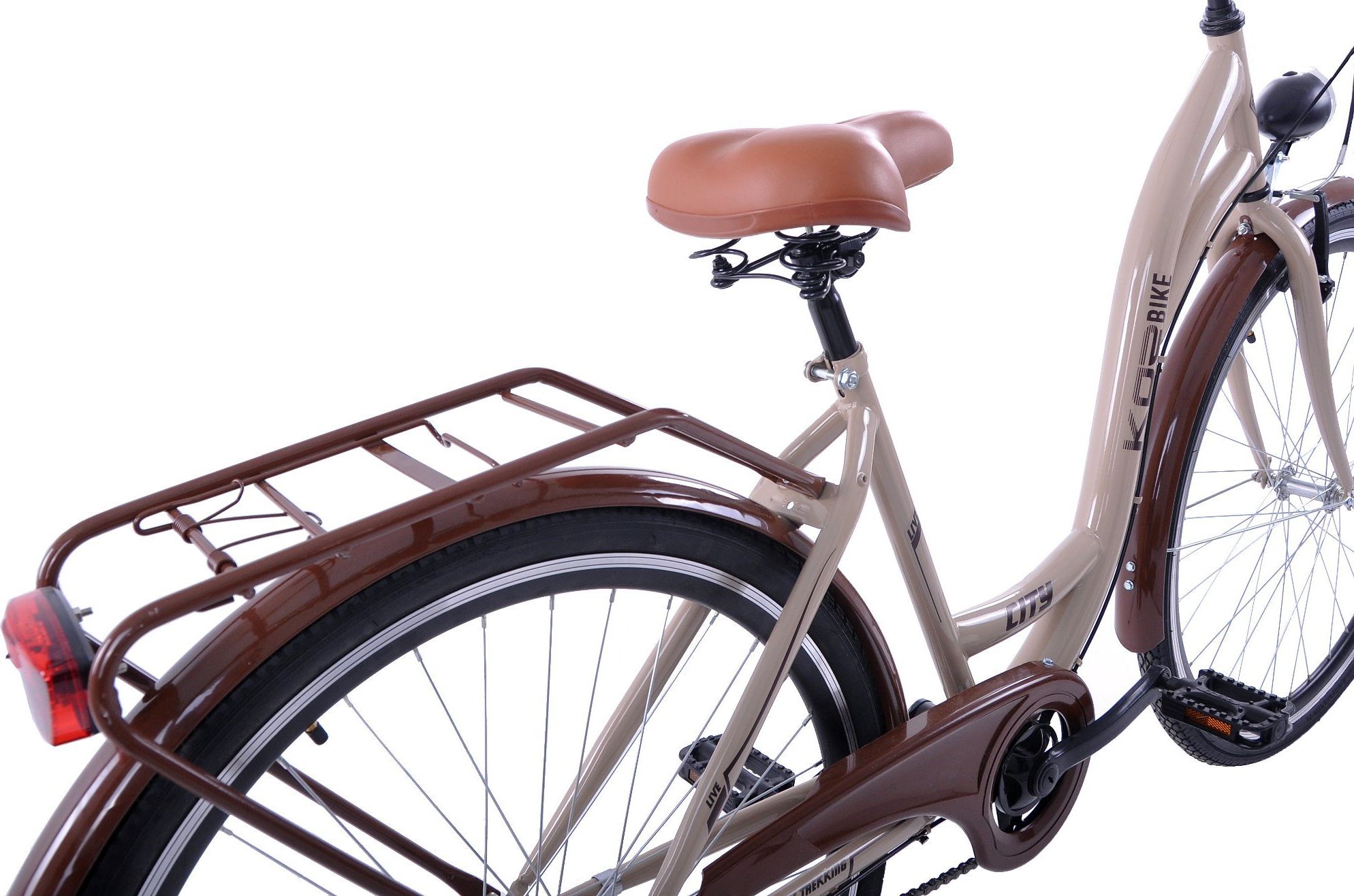 фото Велосипед міський Kozbike K29 28 1spd Beige/Brown